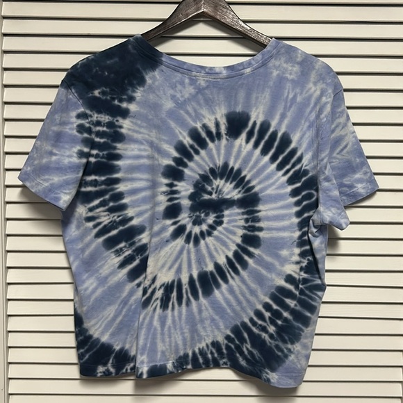 Anthropologie RD Style Spiral Tie-Dye Short Sleeve Tee - Picture 2 of 4